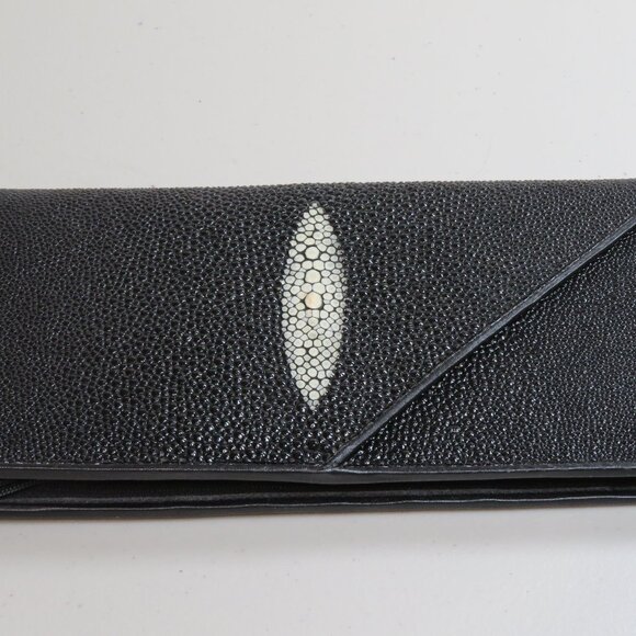 CROTON Genuine Stingray Skin Wallet Purse - Picture 1 of 7